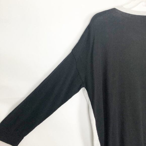 Old Navy 3/4 Sleeve Colorblock Women's Sweater Size Medium - Picture 10 of 12